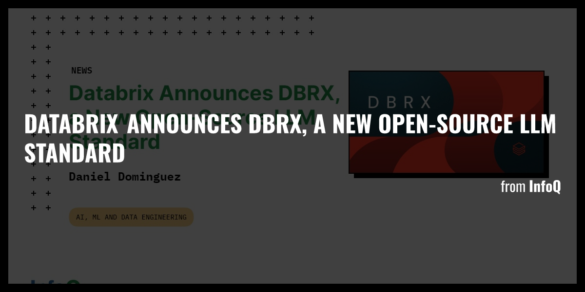 Databrix Announces Dbrx A New Open Source Llm Standard Briefly