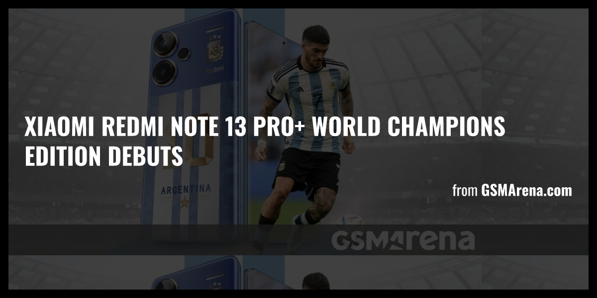 Xiaomi Redmi Note Pro World Champions Edition Debuts Briefly