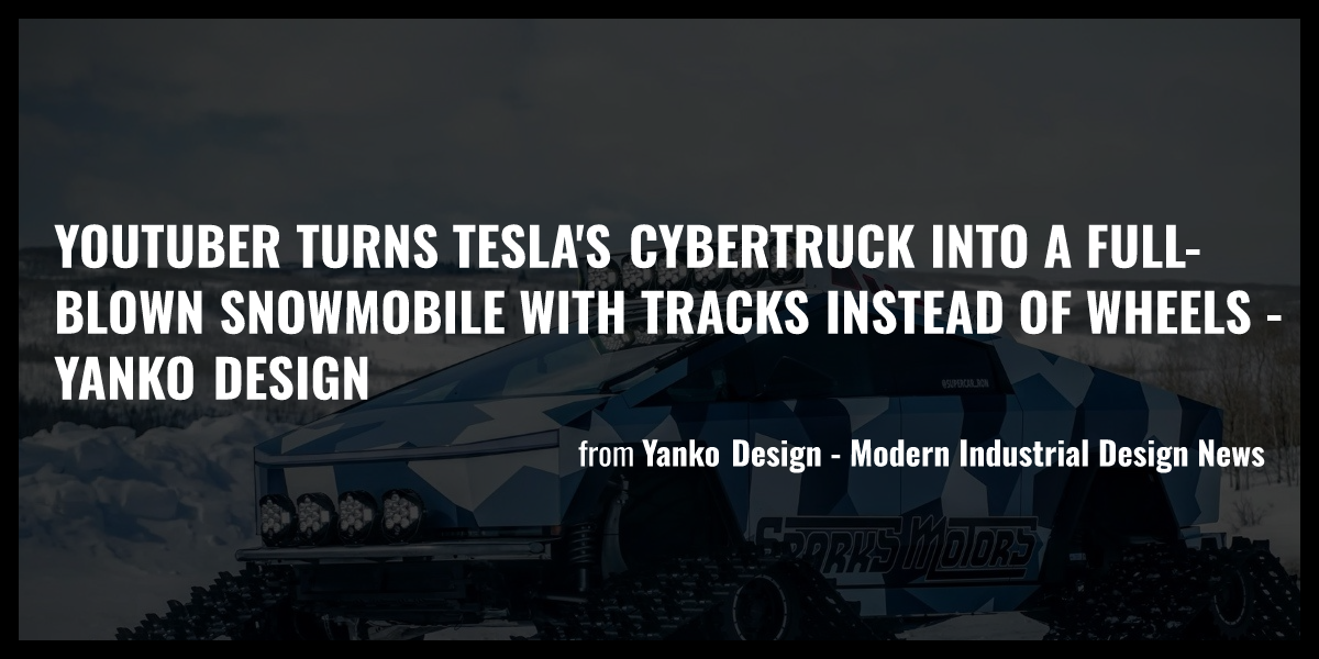 YouTuber Turns Tesla's Cybertruck Into A Full-Blown Snowmobile With ...