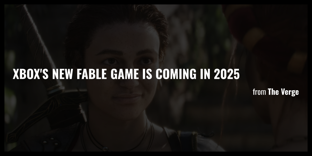 Xbox's new Fable game is coming in 2025 Briefly